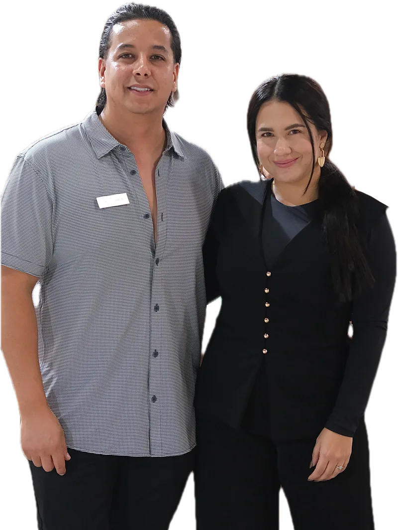 Juan Ramirez and Suellen Orozco, founders of Estar Casa