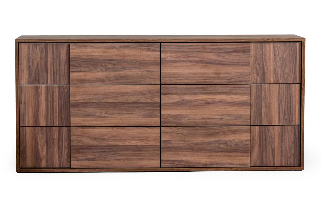 Asus — Italian Modern Walnut Dresser