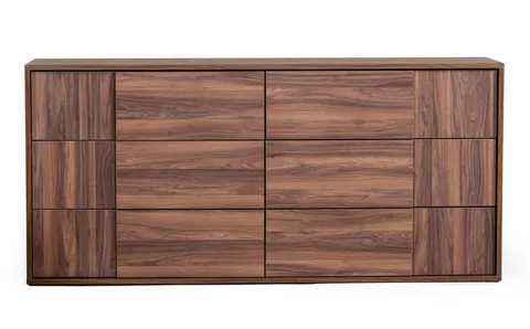 Asus — Italian Modern Walnut Dresser