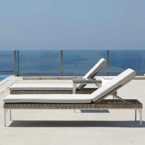 Brafta 3-Piece Chaise Lounger set with Sunbrella Cushion