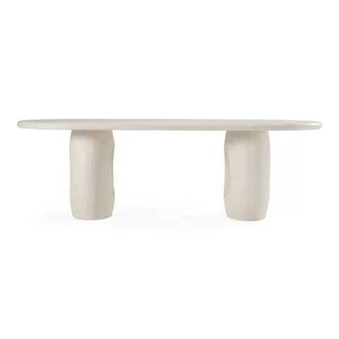 Carville — Modern Terrazzo Concrete Oval Dining Table