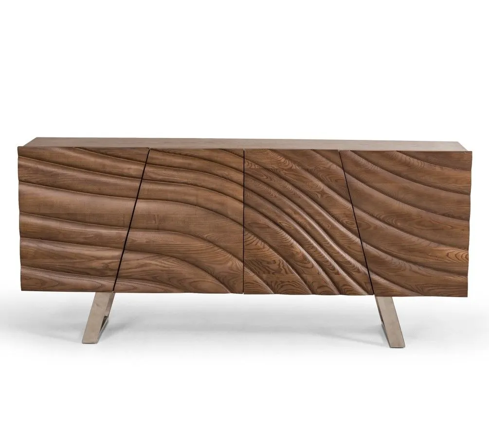 Finley — Mid-Century Walnut Buffet