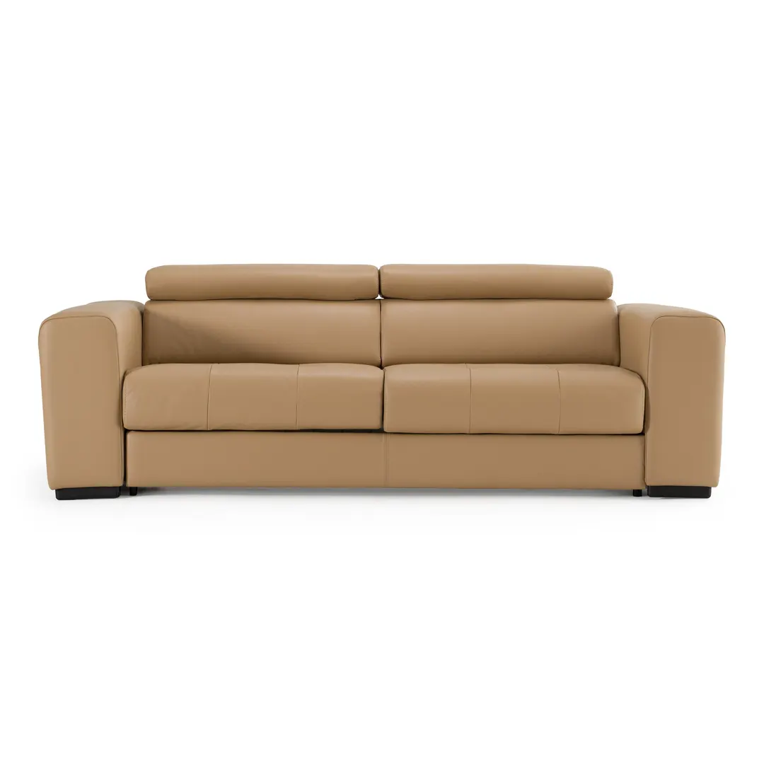 Icon — Modern Italian Deserto Leather Sofa Bed