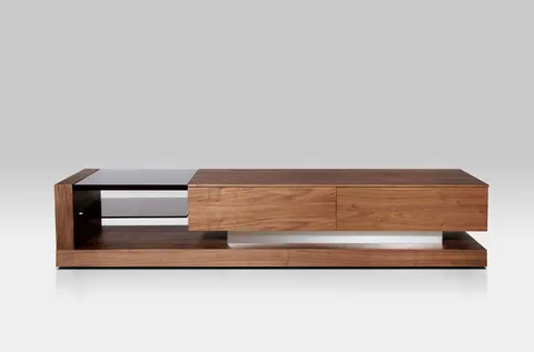 Mali — Modern Walnut TV Stand