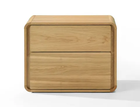 Modrest Dustin — Modern Natural Oak Nightstand