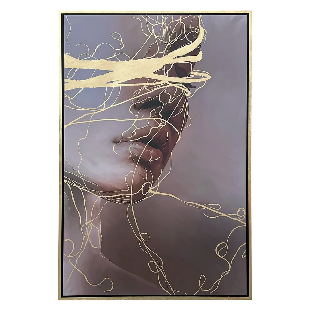 Modrest Naine — Modern 47" x 71" Painting