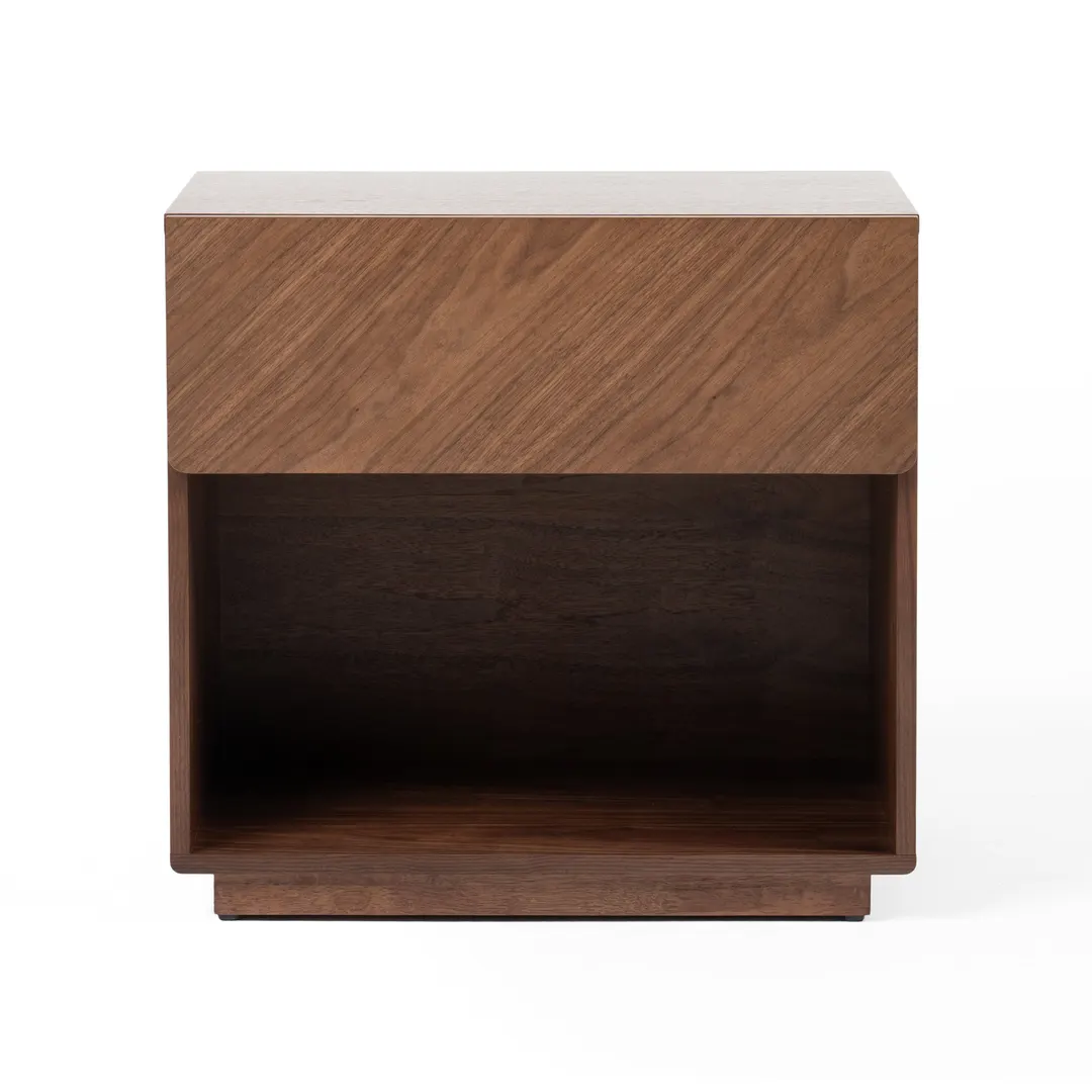 Nova Domus Kamela- — Modern Walnut Nightstand
