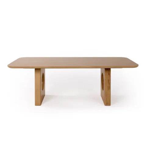 Nova Domus Oshana — Modern White Oak Dining Table