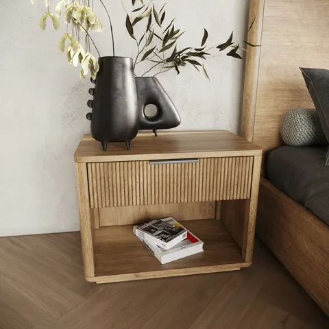 Nova Domus Santa Monica — Modern Natural Oak Nightstand