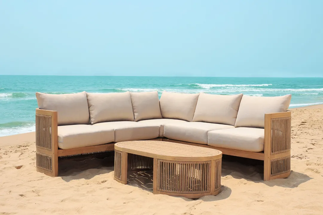 Panama Jack Cabo 3-Piece Sectional Seating Set — 