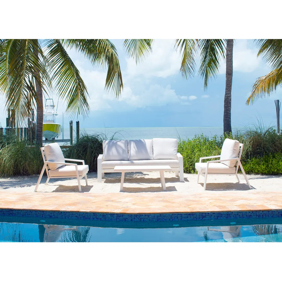 Panama Jack Mykonos 4-Piece Seating Set — 