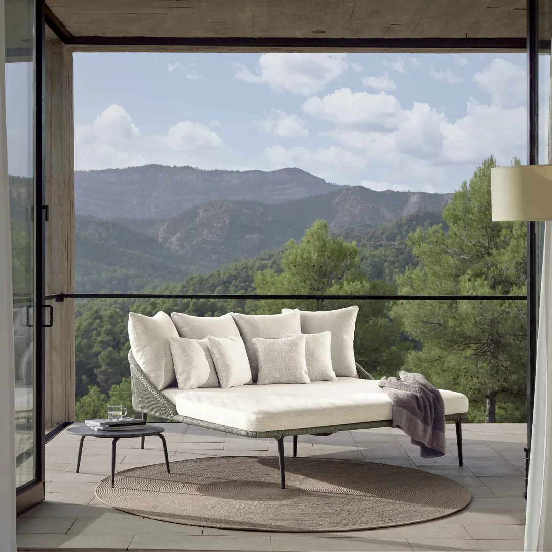 Rodona 2-Piece Daybed Set with Sunbrella Cushions — 